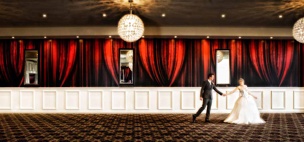 Ballroom for engagement and wedding events